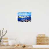 Poster Belle Vancouver Canada City View (Cuisine)