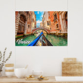 Poster Belle Venise, Italie (Cuisine)