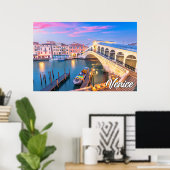 Poster Belle Venise, Italie (Bureau à domicile)