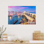 Poster Belle Venise, Italie (Cuisine)