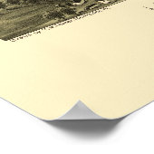 Poster Belle Vernon, PA Carte panoramique - 1902 (Coin)