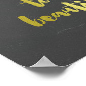 Poster Belle vie (Coin)