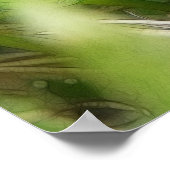 Poster Belle Violette du printemps (Coin)