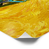 Poster Belle vue océan Honduras Peinture à huile (Coin)