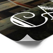 Poster Belle vue sur l'océan de Cancun (Coin)