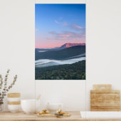 Poster Belle vue sur Nanos depuis Šilentabor (Cuisine)