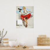 Poster Belle vue vers le haut (Cuisine)