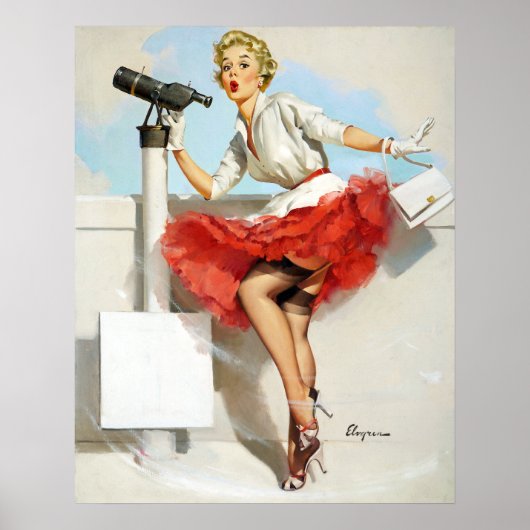 Poster Belle vue vers le haut (Devant)