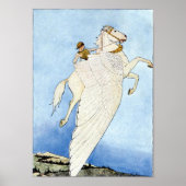 Poster Bellerophon et Pegasus (Devant)