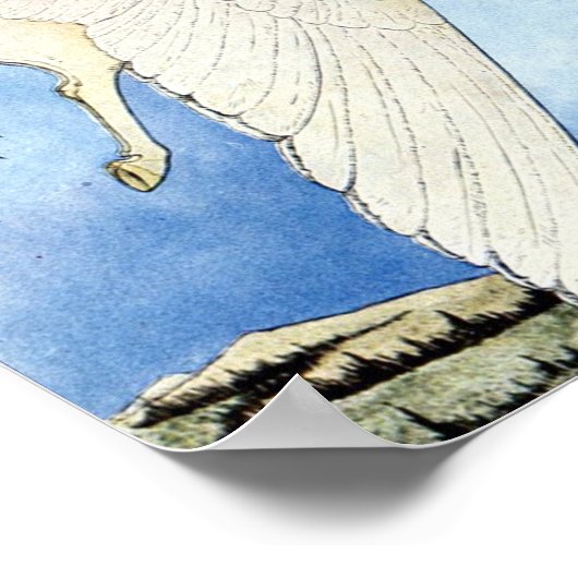 Poster Bellerophon et Pegasus (Coin)