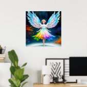 Poster Belles ailes Angel Art-35444 (Bureau à domicile)