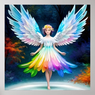 Poster Belles ailes Angel Art-35444