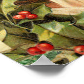 Poster Belles Cartes Fille de Noël, 1897 (Coin)