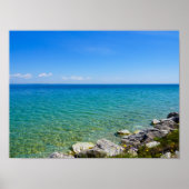 Poster Belles Couleurs Du Lac Huron (Devant)
