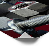 Poster Belles fixations industrielles (Coin)