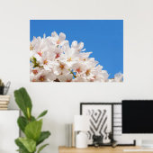 Poster Belles fleurs de printemps (Bureau à domicile)