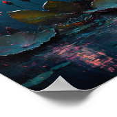 Poster Belles Fleurs Pink Pond (Coin)