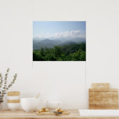 Poster Belles montagnes Smokey (Cuisine)