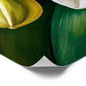 Poster belles orchidées blanches (Coin)