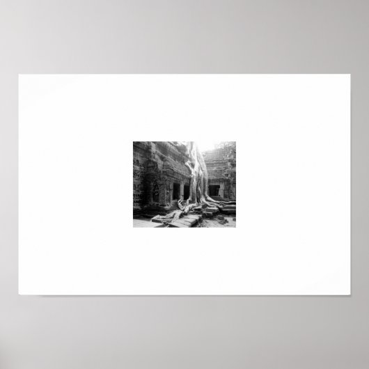 Poster Belles Racines - Angkor Wats - Cambodge (Devant)