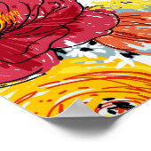 Poster Belles Roses (Coin)