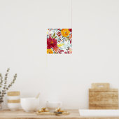Poster Belles Roses (Cuisine)