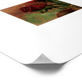 Poster Belles Roses d'Automne (Coin)
