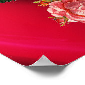 POSTER BELLES ROSES ROSES (Coin)