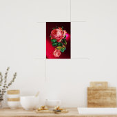 POSTER BELLES ROSES ROSES (Cuisine)