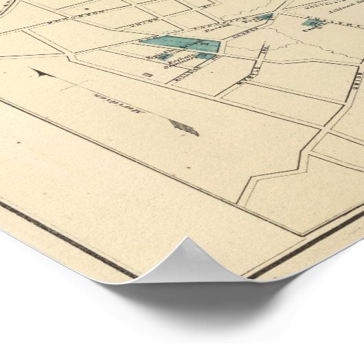 Poster Belleville, Montclair, NJ (Coin)