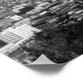 Poster Bellingham, WA Vue de la ville depuis Sehome Hill  (Coin)