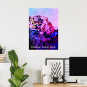 Poster ** Bellissima + Langue italienne Cinque Terre (Bureau à domicile)