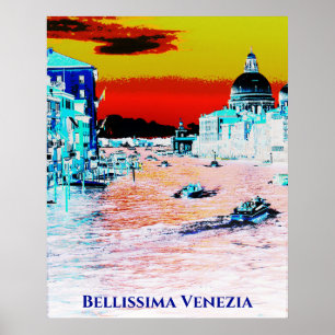 Poster *~* Bellissima Langue italienne Venise
