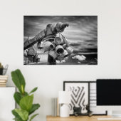 Poster Bells of Buddhist temple (Bureau à domicile)