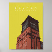 Poster Belper North Mill (Devant)
