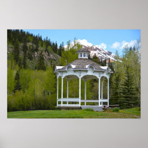 Poster Belvédère victorien, Silverton, Colorado