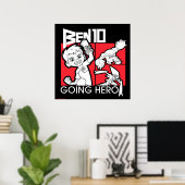 Poster Ben 10 Going Hero (Bureau à domicile)