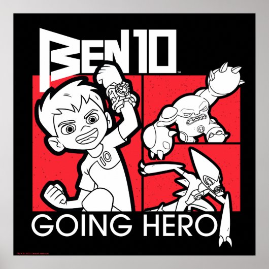 Poster Ben 10 Going Hero (Devant)