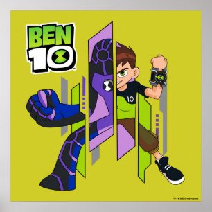 Poster Ben 10 Mise à niveau de la transformation de l'ADN