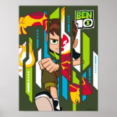 Poster Ben 10 Transformation de l'ADN de l'hémataste (Devant)