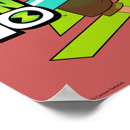 Poster Ben 10 Transformation de l'ADN de Wildvine (Coin)