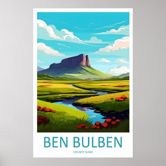 Poster Ben Bulben 1 (Devant)