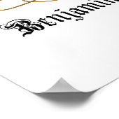 Poster Ben Franklin - Certaine (Coin)