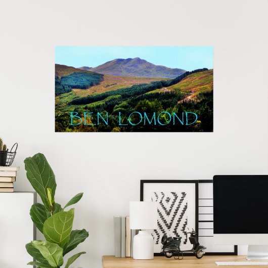 Poster ben lomond (Bureau à domicile)