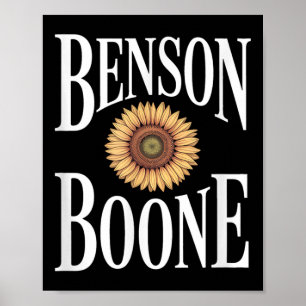 Poster Ben Son Boone Fan Musique Rétro Vintage Esthétique