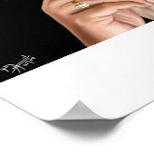 Poster benazir-bhutto-shaheed - Customisé (Coin)