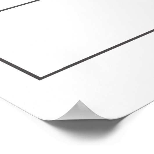 Poster Bench Lake (Coin)