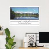 Poster Bench Lake (Bureau à domicile)