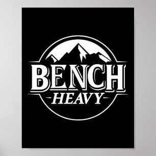 Poster Bench Lourd Article De Salle De Sport Pour Amateur