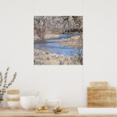 Poster Bend fluvial (Cuisine)